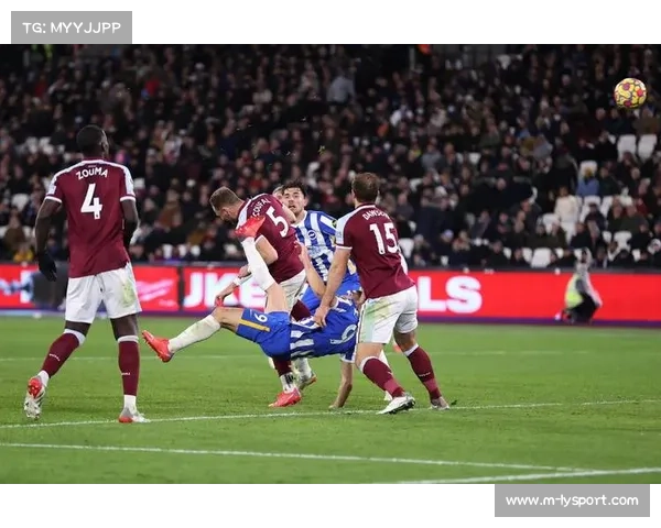 布莱顿1-1战平西汉姆联，双方中场缠斗难分高下